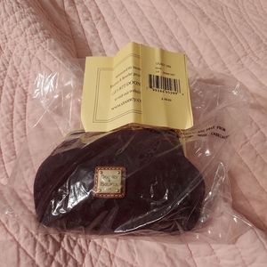 Dooney Suede kisslock in wine